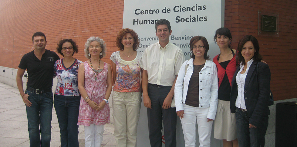 Equipo puerta CCHS CSIC